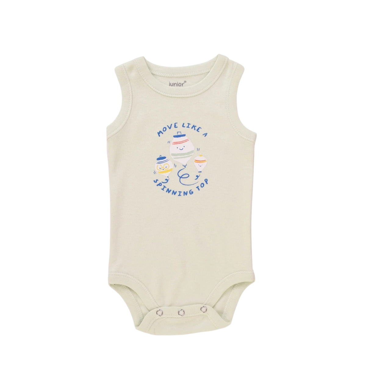 Junior Bodysuit Sleeveless Spinning Top Junior Bodysuit Sleeveless Spinning Top