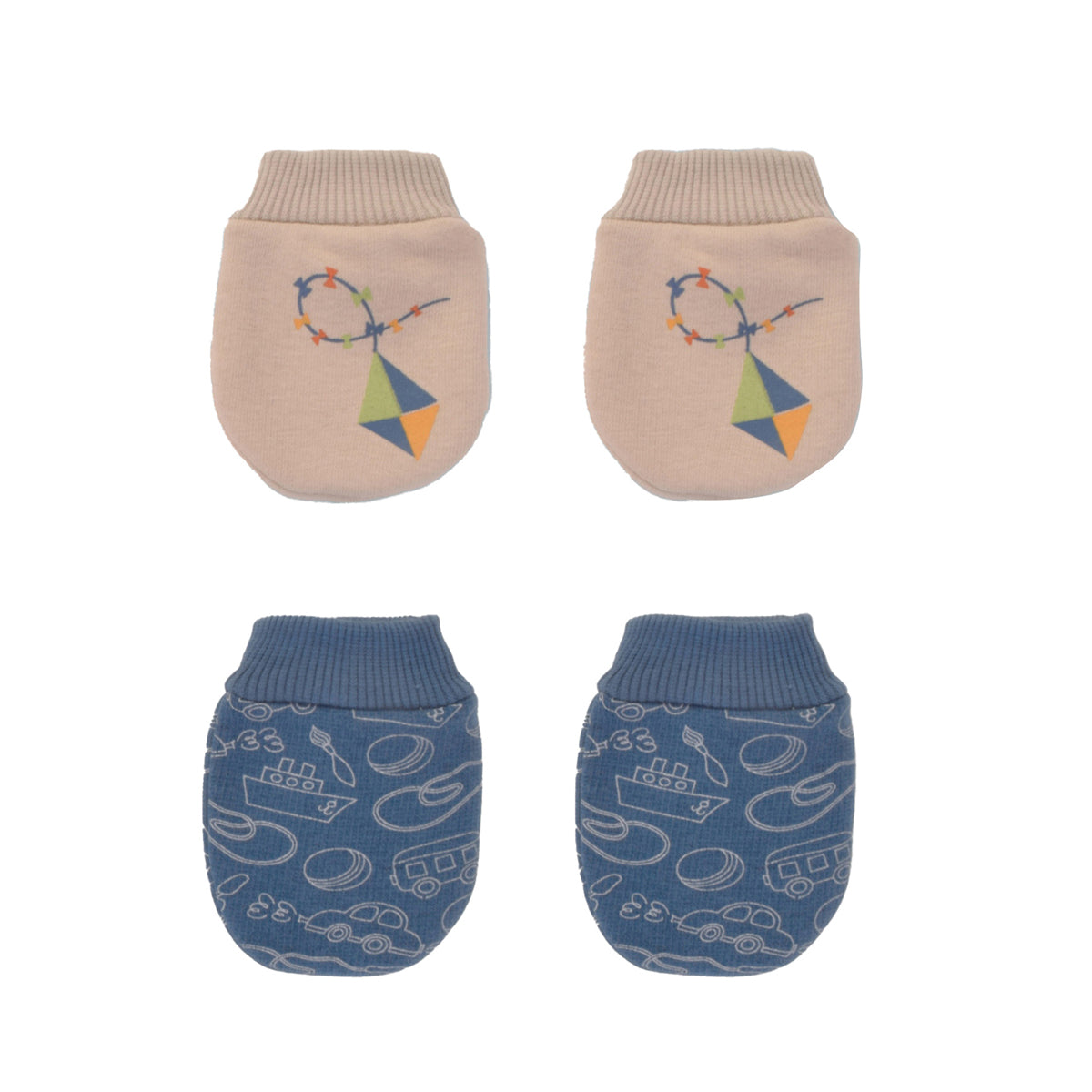 Junior Break The Rules Printed Gloves 2 PCS Junior Break The Rules Printed Gloves 2 PCS