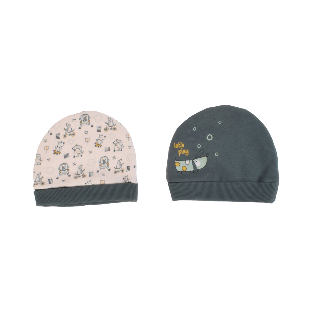 Junior Funny Puppies Printed Icecap 2 PCS Junior Funny Puppies Printed Icecap 2 PCS