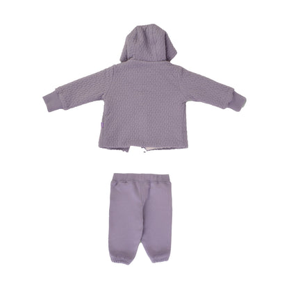 Junior Little Gosse Printed Set (Bodysuit, Pants, Hoodi Jacket)