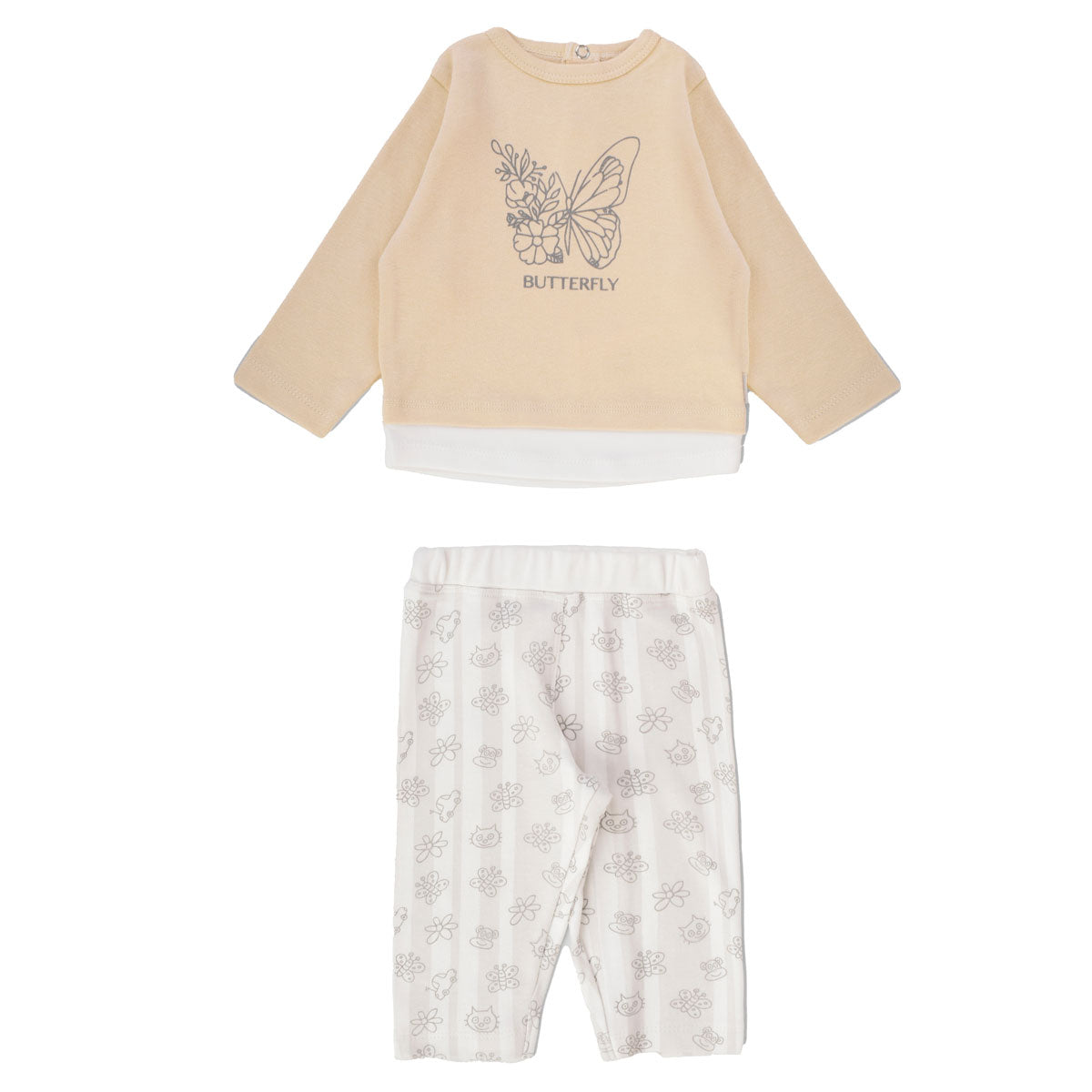Junior Printed Set Butterfly2 Junior Printed Set Butterfly2