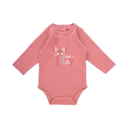 Junior Simple Sweetness Printed Set (Bodysuit, Pants, Hoodi Jacket)