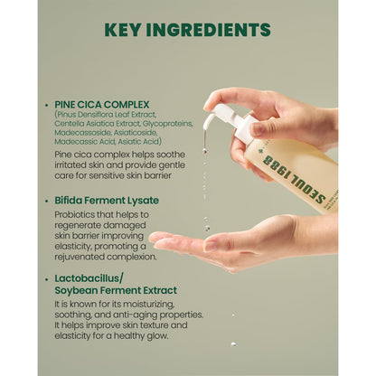 K-Secret Seoul 1988 Cleansing Oil Pine Cica 1% + Probiotics 200ml