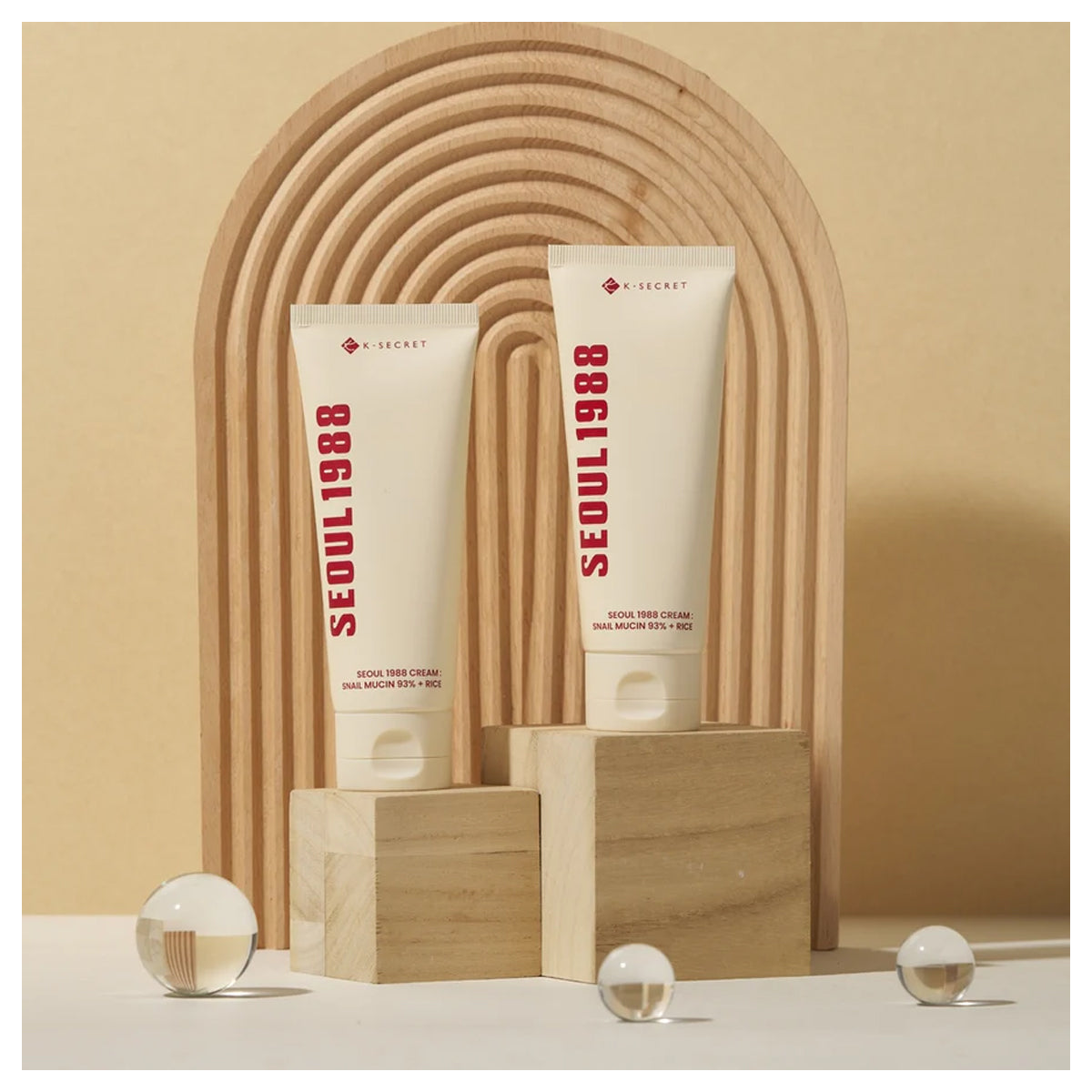 K-Secret Seoul 1988 Cream Snail Mucin 93% + Rice 100ml K-Secret Seoul 1988 Cream Snail Mucin 93% + Rice 100ml