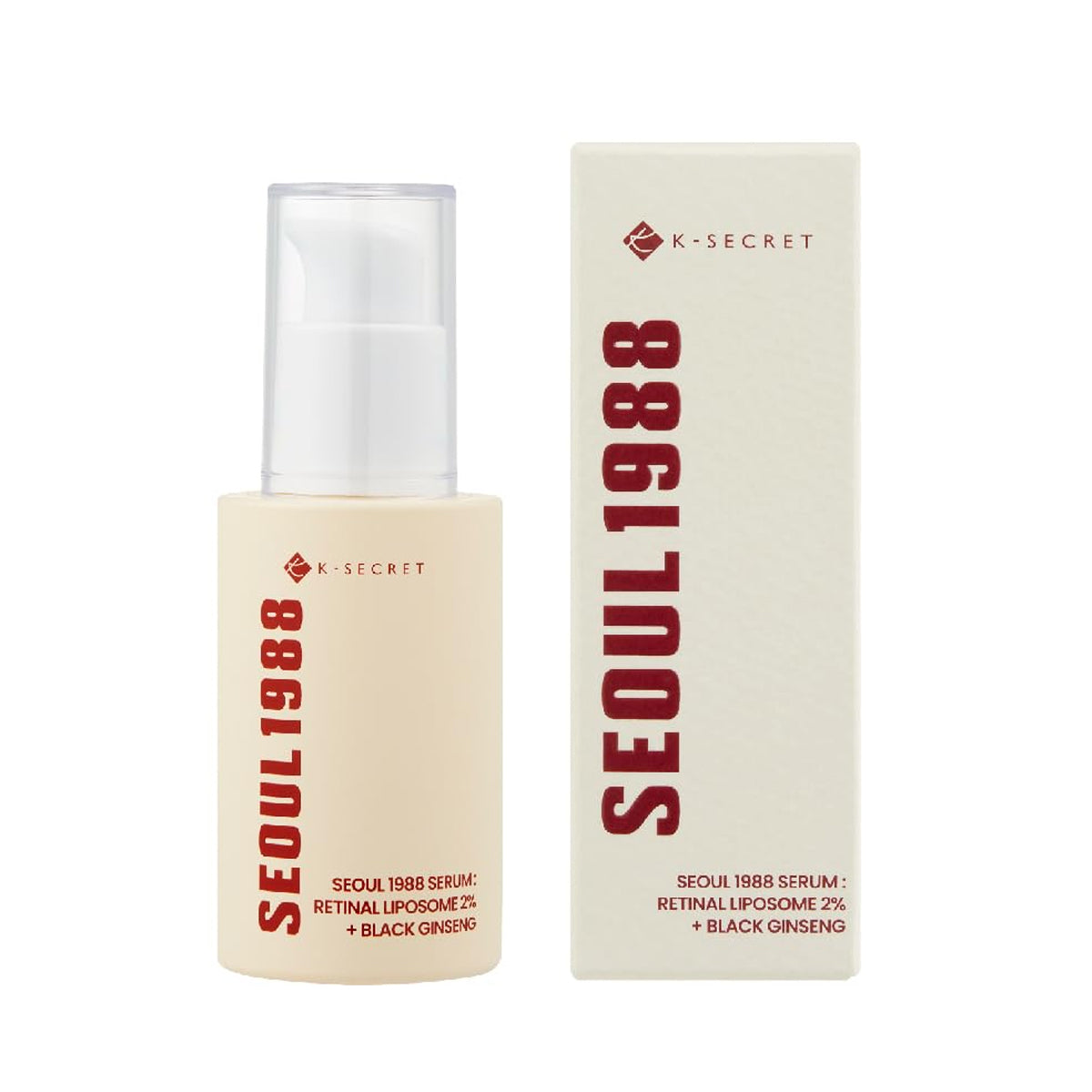 K-Secret Seoul 1988 Serum Retinal Liposome 2% + Black Ginseng 30ml