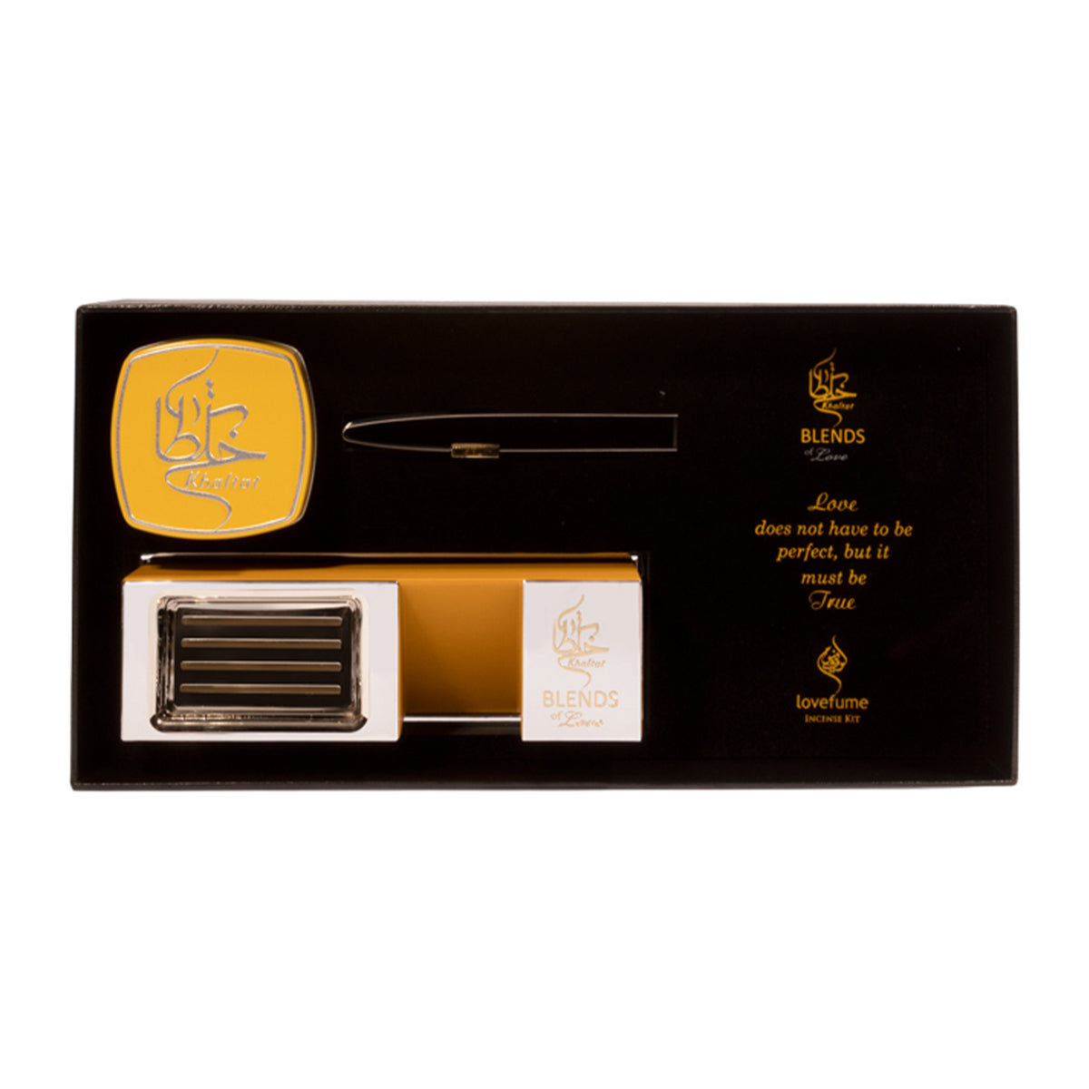 Khaltat Blends Of Love Love Fume Insence Set