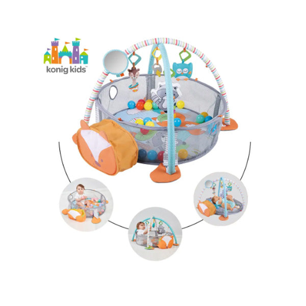 Konig Kids Amazon Friends 3 in 1 Playgym