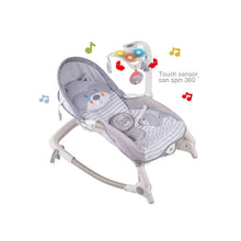 Load image into Gallery viewer, Konig Kids Newborn To Toddler Rocker Light &amp; Music