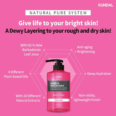 Kundal Body Lotion Amber Vanilla 500ml