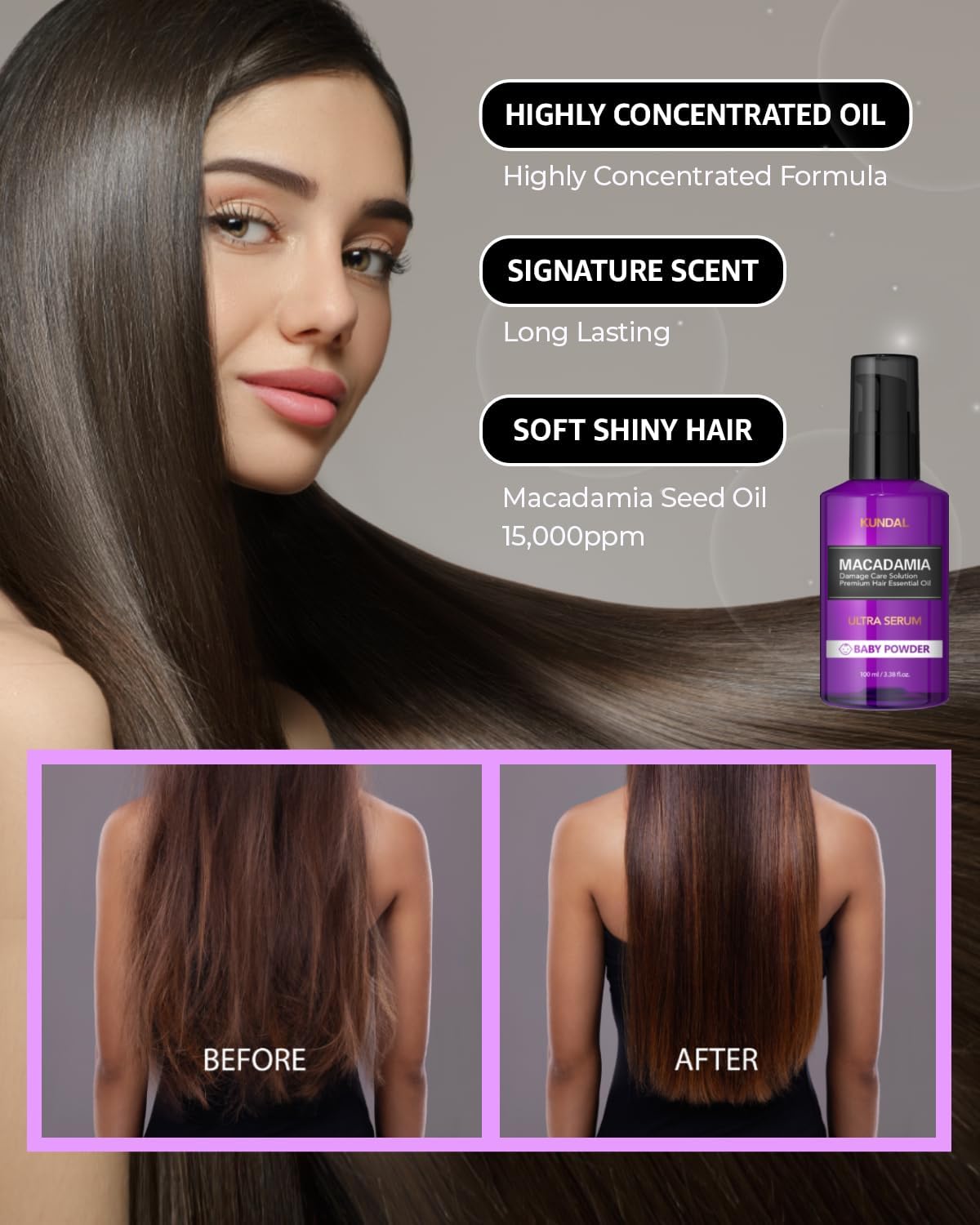 Kundal Hair Essence Baby Powder 100ml Beauty Box kundal-hair-essence-baby-powder-100ml-beauty-box