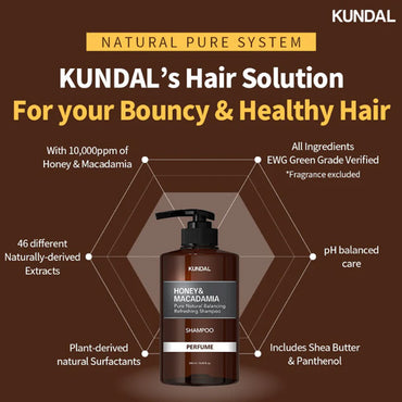 Kundal Shampoo Amber Vanilla 500ml