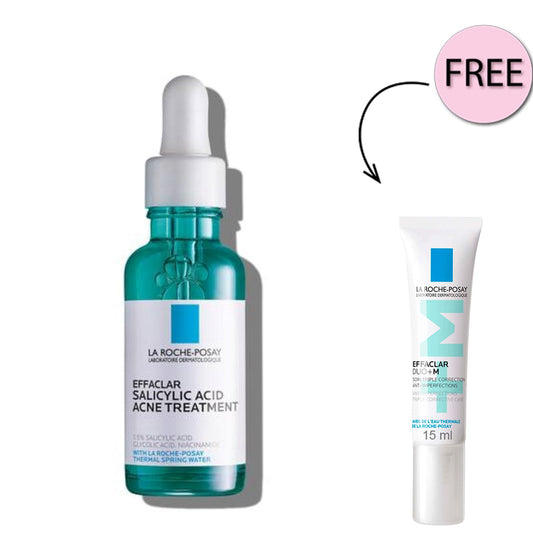 La Roche-Posay Effaclar Acne Serum with Salicylic Acid and Niacinamide for Oily and Acne Prone Skin 30ml Offer