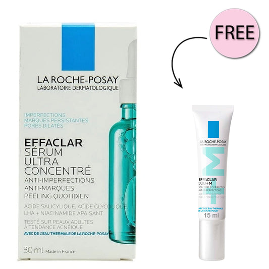 La Roche-Posay Effaclar Acne Serum with Salicylic Acid and Niacinamide for Oily and Acne Prone Skin 30ml Offer