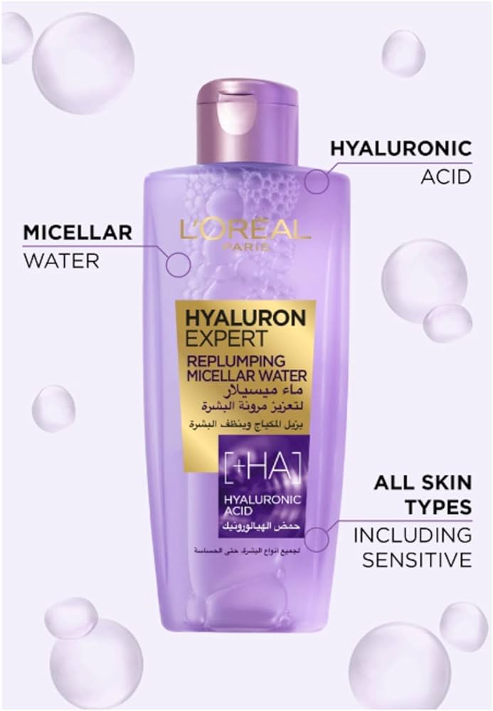 Loreal Hyaluron Expert Replumping Micellar Water 200 Ml