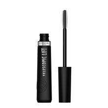 Load image into Gallery viewer, L’ORÉAL PARIS TELESCOPIC INSTANT LIFT WASHABLE MASCARA LENGTHENING AND VOLUMIZING EYE BLACK
