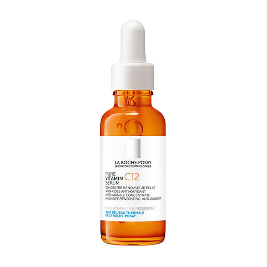 La Roche-Posay 10% Pure Vitamin C Anti Aging Face Serum for Wrinkles  30ml 