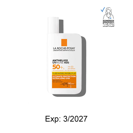 La Roche-Posay Anthelios UVMune 400 Invisible Sunscreen SPF50+ 50ml