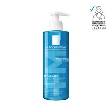 Load image into Gallery viewer, La Roche-Posay Effaclar Acne Foaming Cleansing Gel for Oily and Acne Prone Skin 400ml + 2 Free ANTHELIOS 3ML