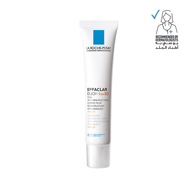 La Roche-Posay Effaclar Duo+ SPF30 Acne Treatment Cream for Oily and Acne Prone Skin 40ml