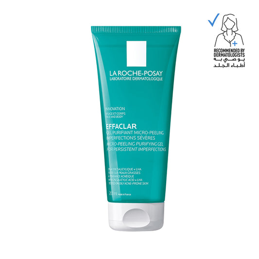 La Roche-Posay Effaclar Micropeeling Cleansing Gel with Salicylic Acid For Oily Skin 200ml