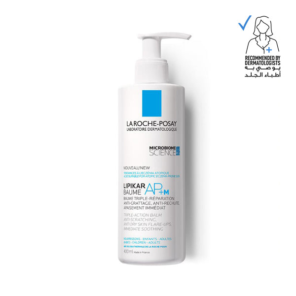 La Roche-Posay Lipikar Baume Ap+M Moisturizing for Dry and Eczema-Prone Skin 400ml