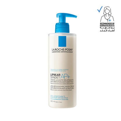 La Roche-Posay Lipikar Syndet AP+ Body Wash for Eczema Prone Skin 400ml