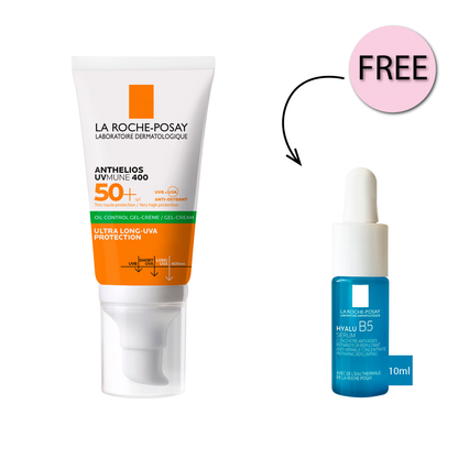 La Roche-Posay Anthelios XL Dry Touch Anti Shine Sunscreen SPF50+ for Oily Skin Gel-Cream 50ml