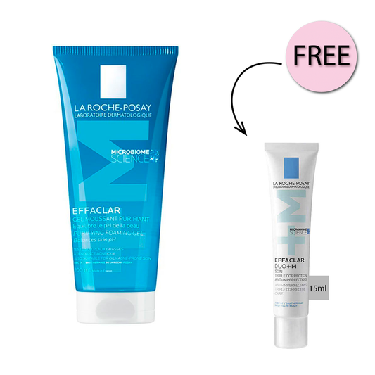 La Roche-Posay Effaclar Acne Foaming Cleansing Gel for Oily and Acne Prone Skin 200ml