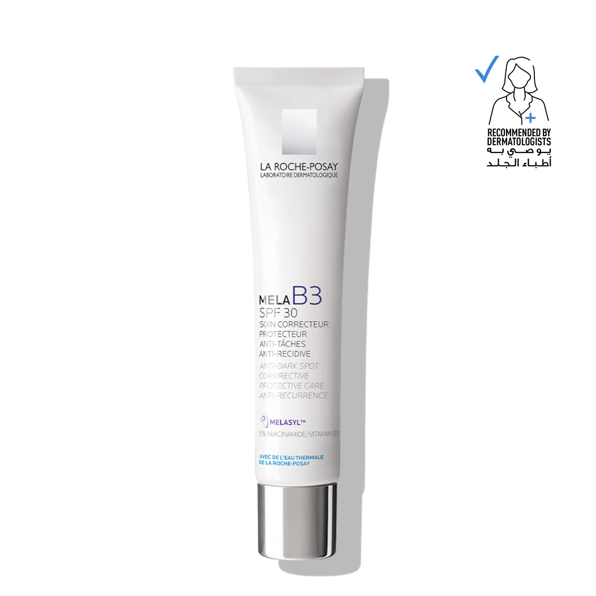 La Roche Posay Mela B3 Anti-dark Spots Concentrate Cream Spf30 With Niacinamide For All Skin Types 40ml + Free Mela B3 Serum 10Ml