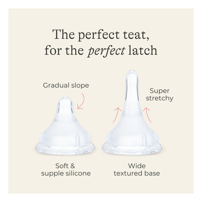 Lansinoh Pack Feeding Bottles 160ml X2 with Natural Wave® Teat