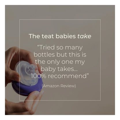 Lansinoh Pack Feeding Bottles 160ml X2 with Natural Wave® Teat