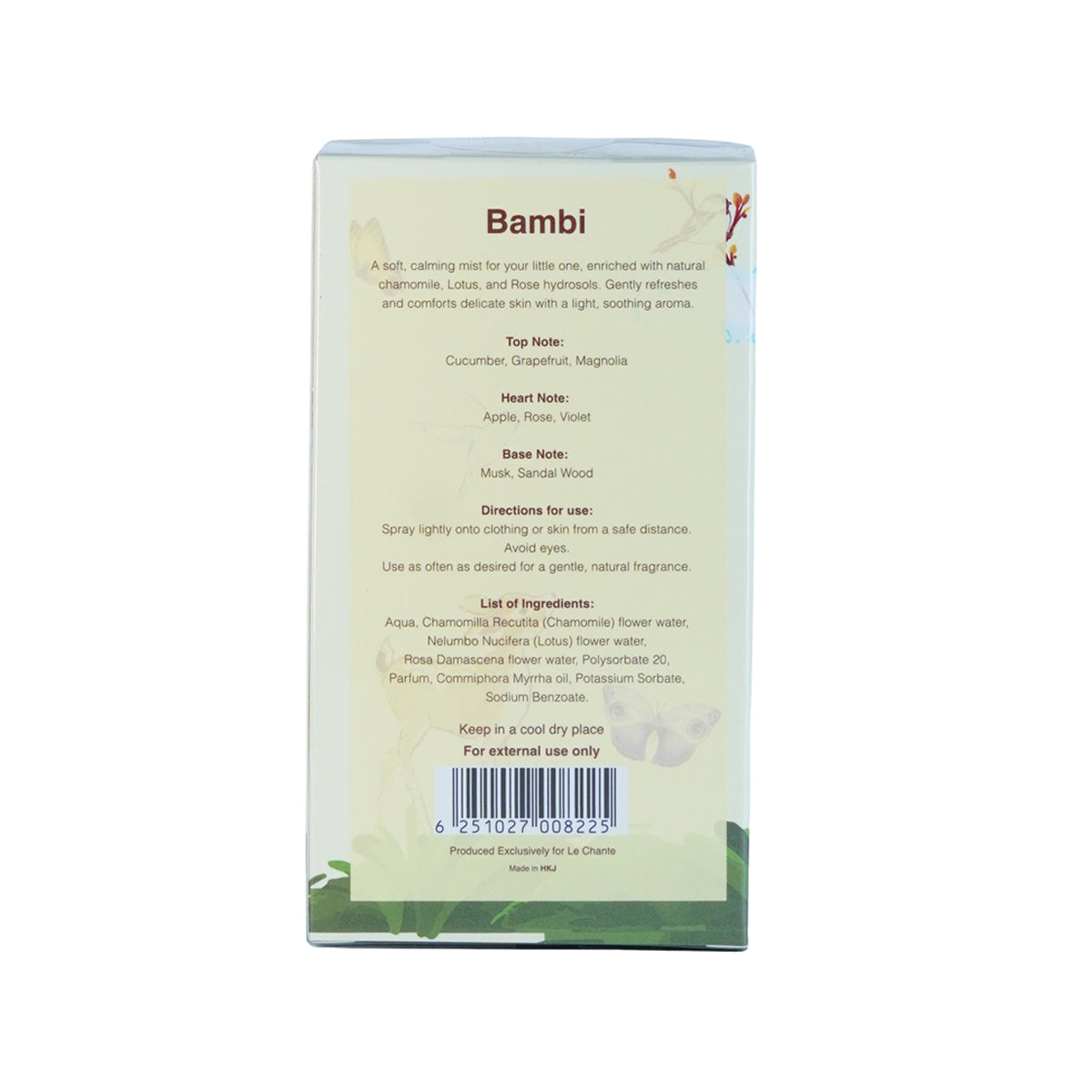 Le Chante Bambi Parfum 60ml