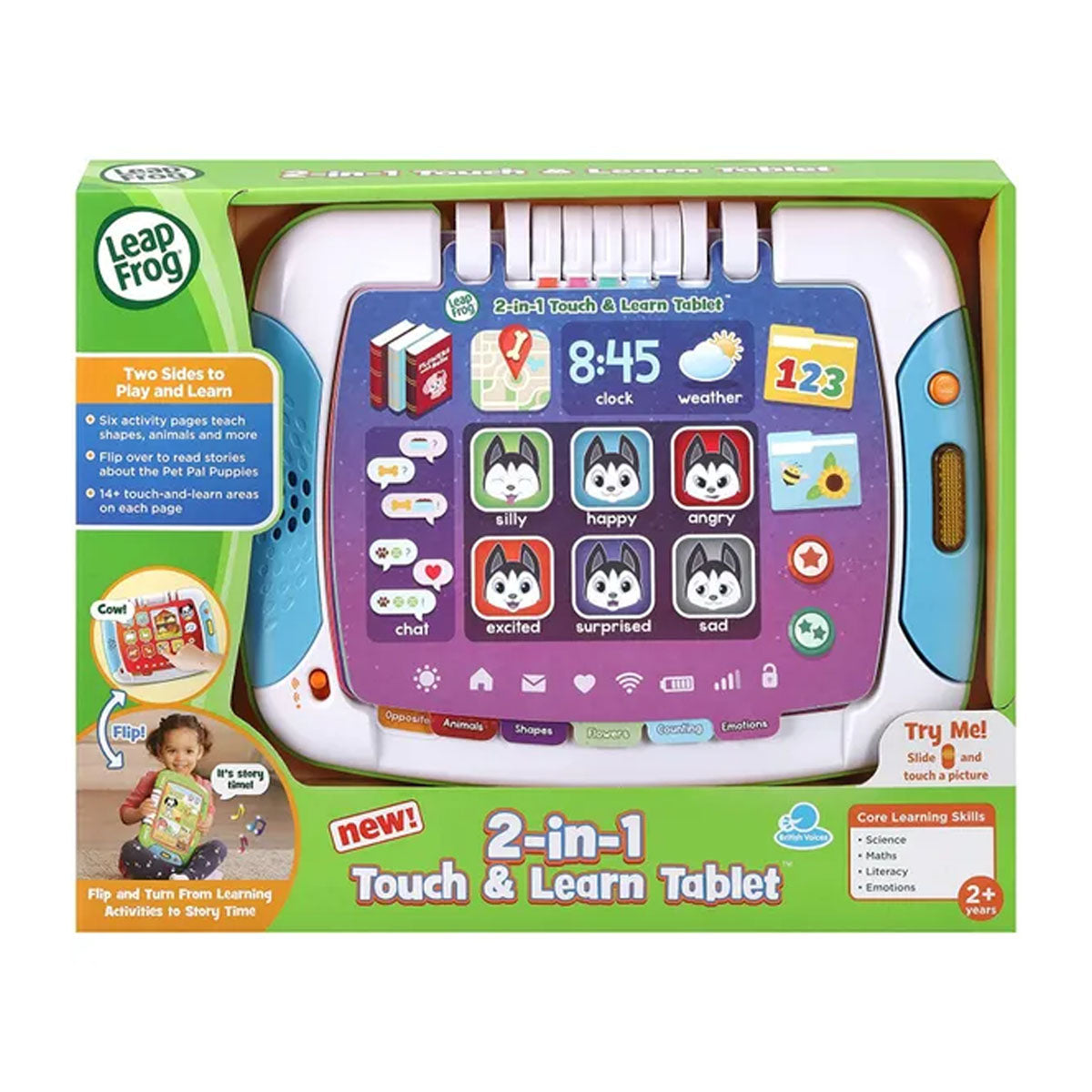 Leap Frog 2 In 1 Touch And Learn Tablet