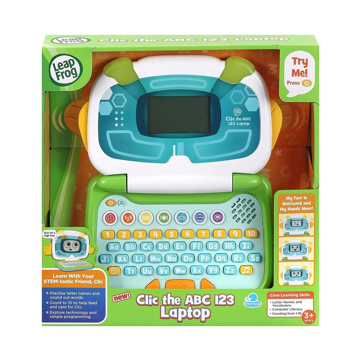 Leap Frog Clic The ABC 123 Laptop 