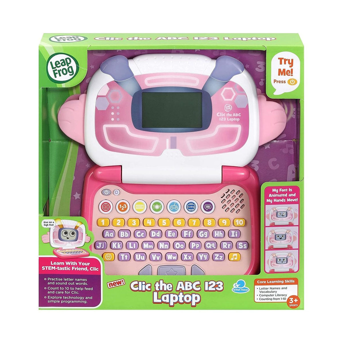 Leap Frog Clic The ABC 123 Laptop