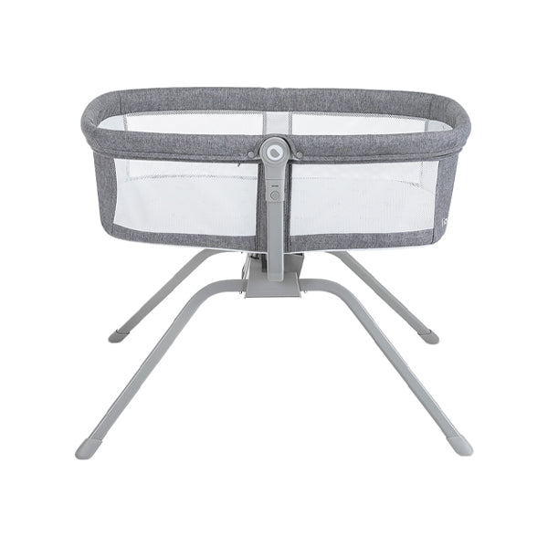 Lionelo Malin Crib Grey Concrete