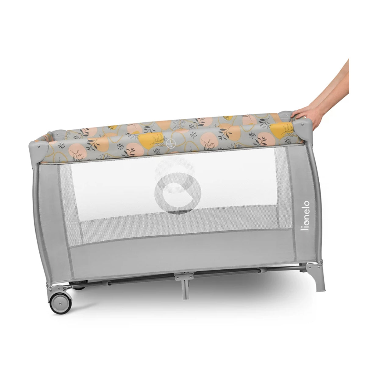 Lionelo Stefi Plus Bed - Pink Yellow