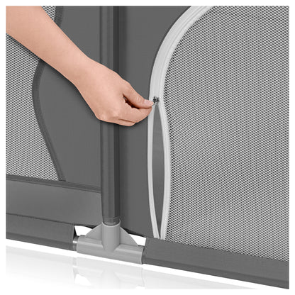 Lionelo Willow Playpen - Grey Concrete