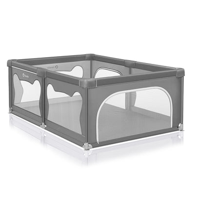 Lionelo Willow Playpen - Grey Concrete