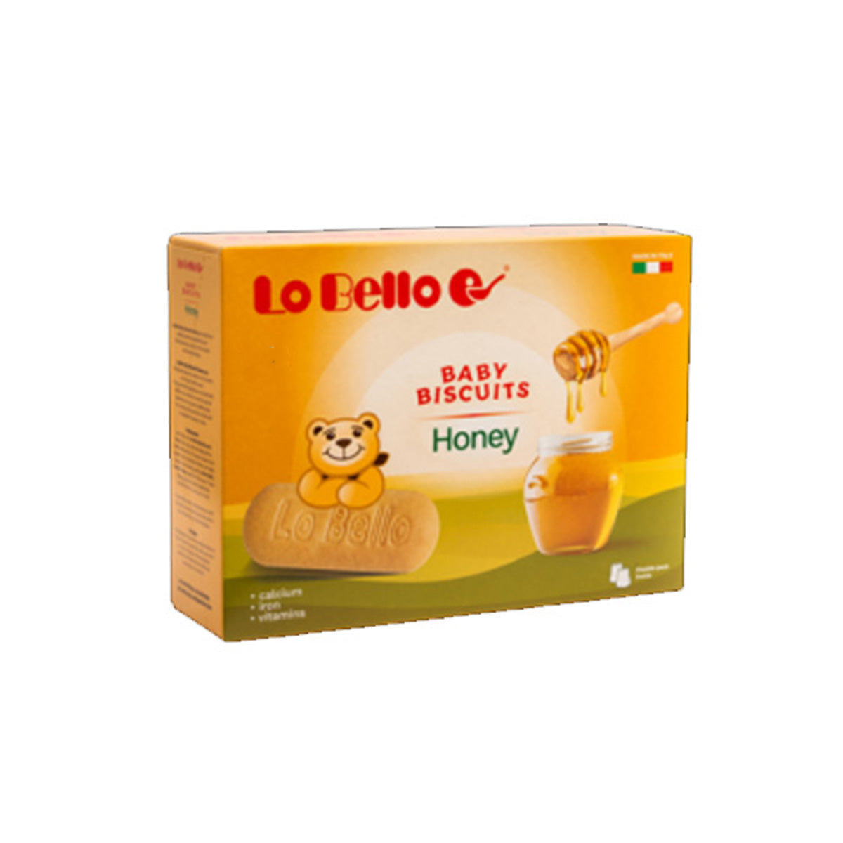 Lo Bello Baby Biscuits Honey Box