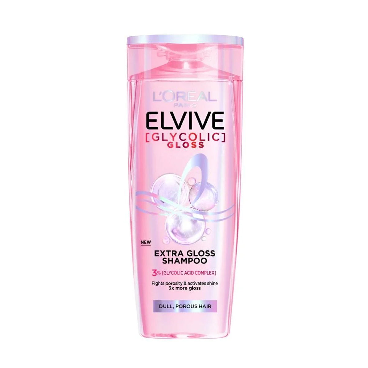 Loreal Elvive Glycolic Gloss Sealing Shampoo 400ml Loreal Elvive Glycolic Gloss Sealing Shampoo 400ml