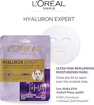 Loreal Hyaluron 24h Replumping Moisturizing Mask