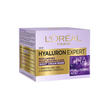 Load image into Gallery viewer, Loreal Hyaluron Expert Night Cream 50ml Age 25-40