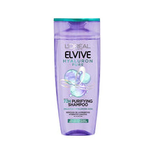 Load image into Gallery viewer, Loreal Paris Elvive Hyaluron Pure 72h Purifying Shampoo 400ml