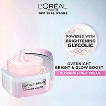 Load image into Gallery viewer, Loreal Paris Glycolic-bright Night Cream 50ml