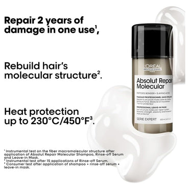 Loreal Professional Series Expert Absolut Repair Molecular Leave-In-Mask 100ml