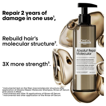 Loreal Professional Series Expert Absolut Repair Molecular Rinse-Off Serum 250ml