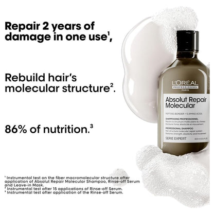 Loreal Professional Series Expert Absolut Repair Molecular Shampoo 300ml