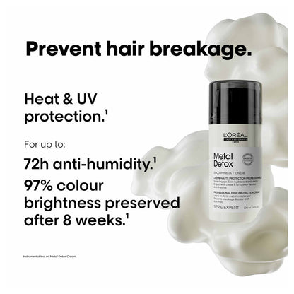 Loreal Professional Series Expert Metal Detox Hair Leave-In Cream 100ml