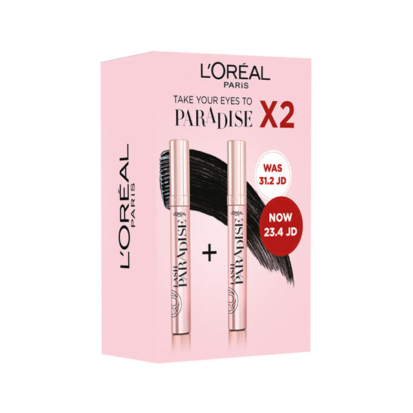 Loreal Paris Take Your Eyes To Paradise Mascara x2 Offer